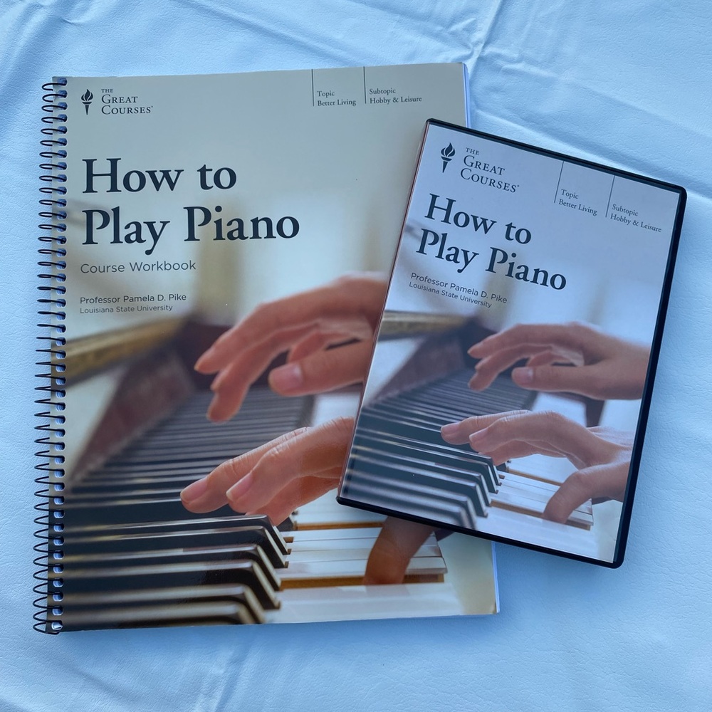 The Great Courses DVD set: How to Play Piano